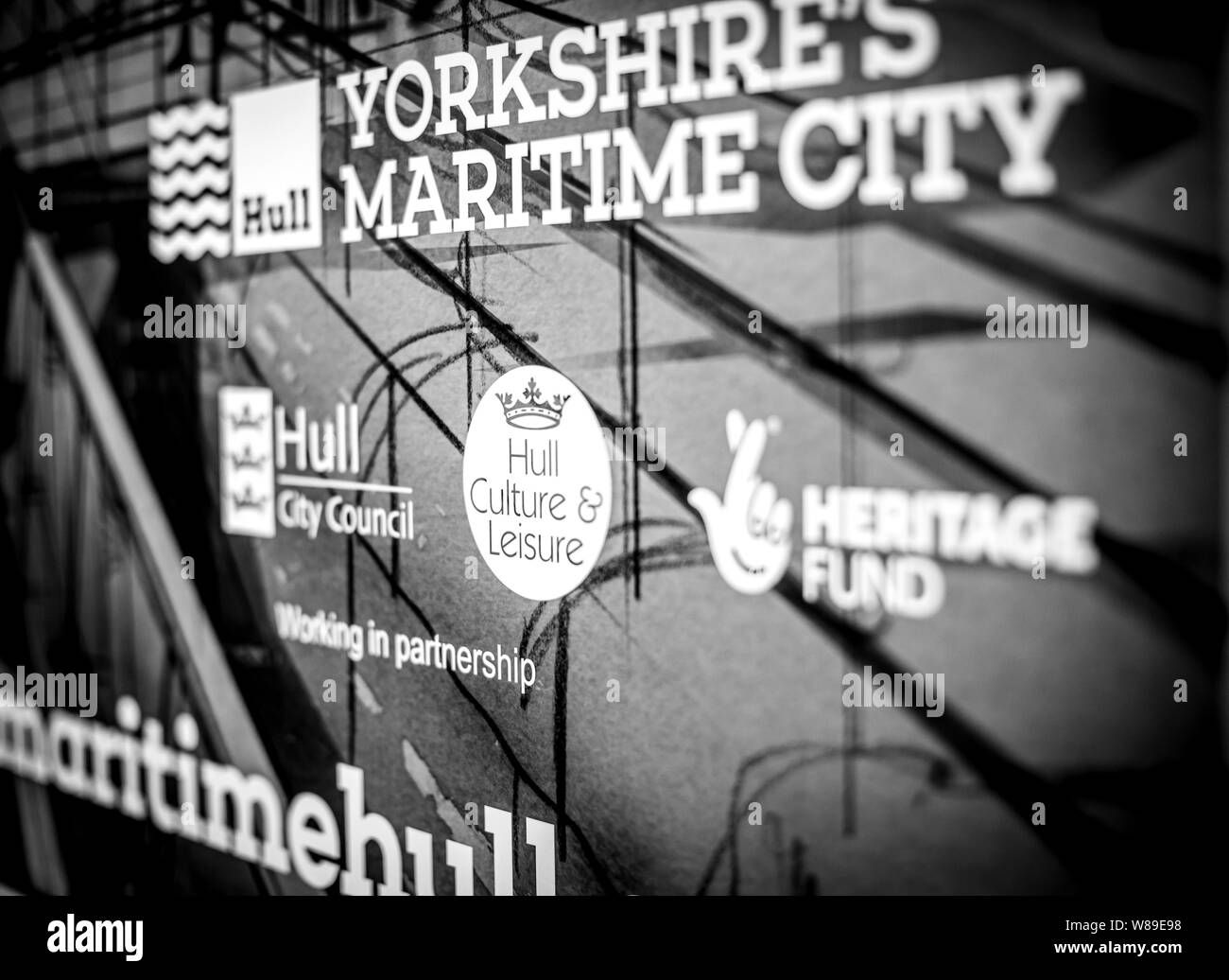 Bilder von Kingston-upon-Hull in Yorkshire. Stockfoto