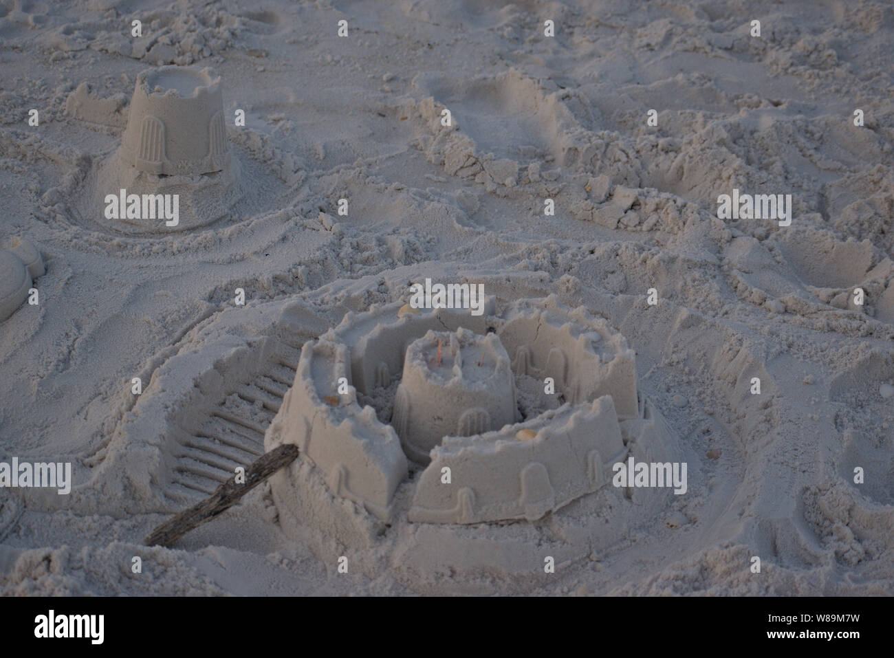 Sandburg Stockfoto