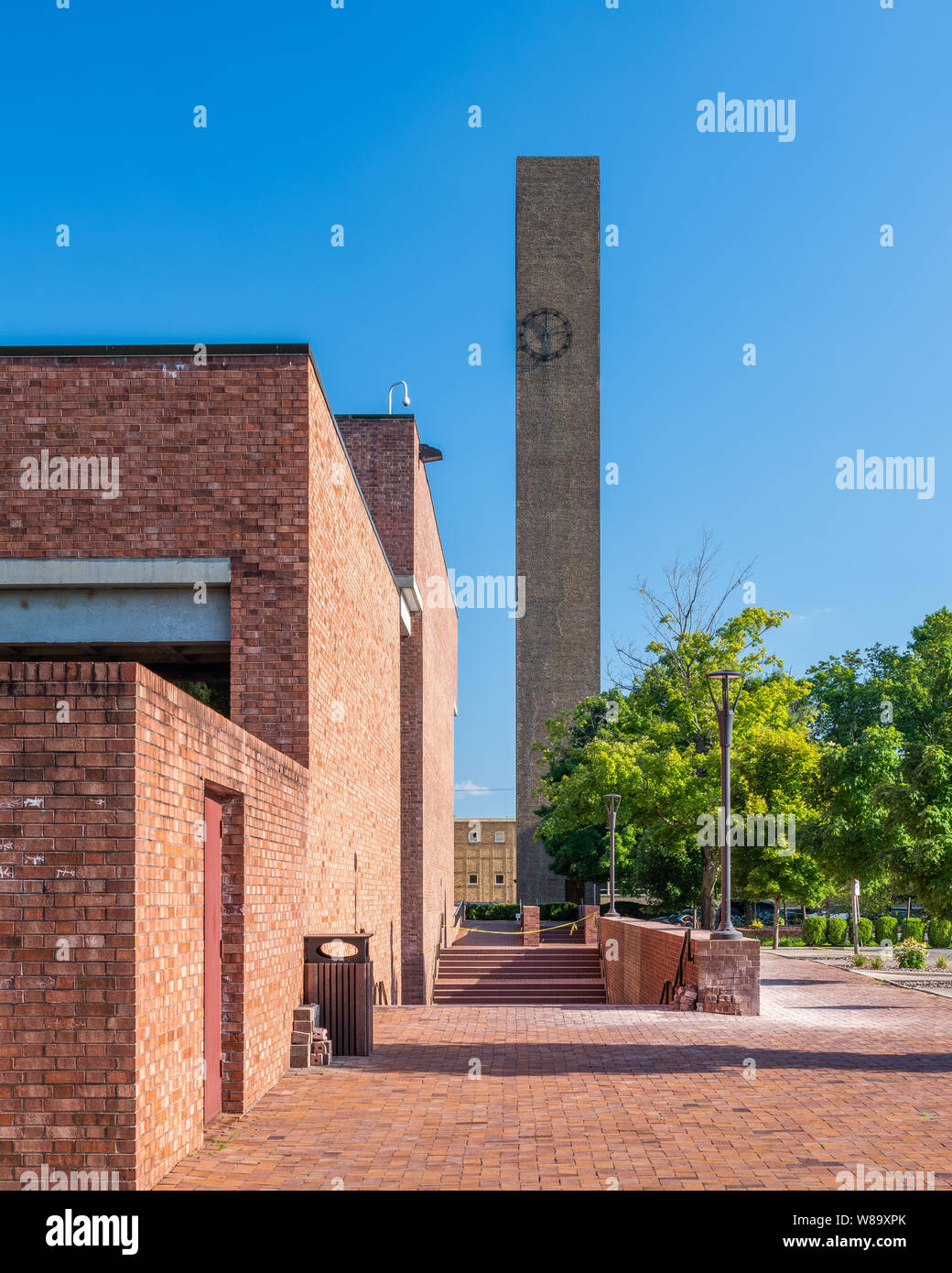 Erste christliche Kirche, entworfen von Eliel Saarinen Stockfoto