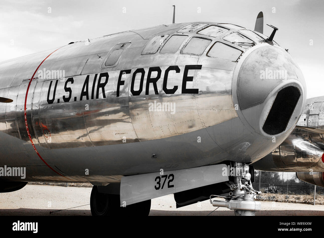 Boeing KB-50 J Superfortress Strategischer Bomber der Post-WW2 Stockfoto