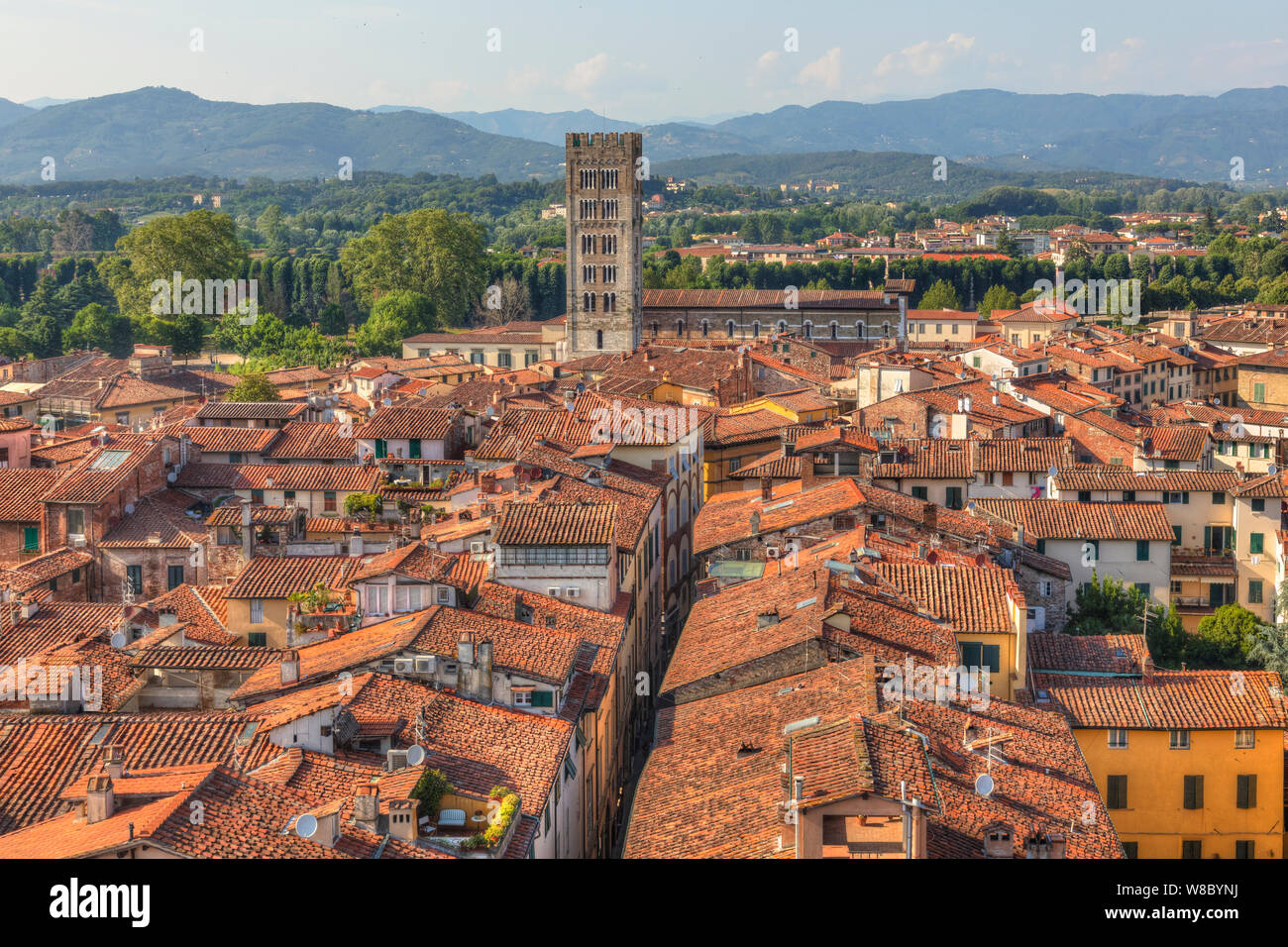 Lucca, Toskana, Italien, Europa Stockfoto