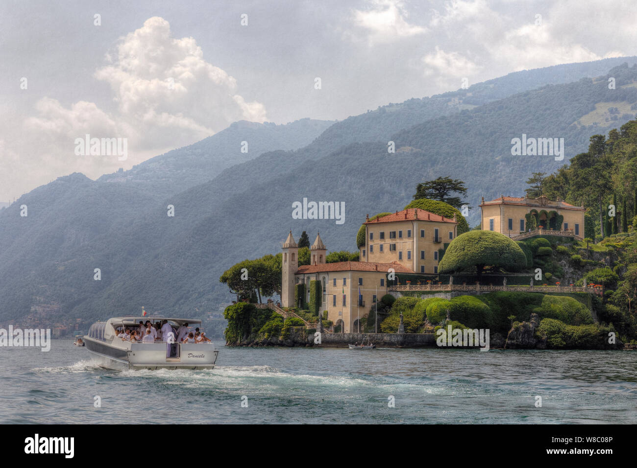 Lenno, Villa del Balbianello, Comer See, Lombardei, Italien, Europa Stockfoto