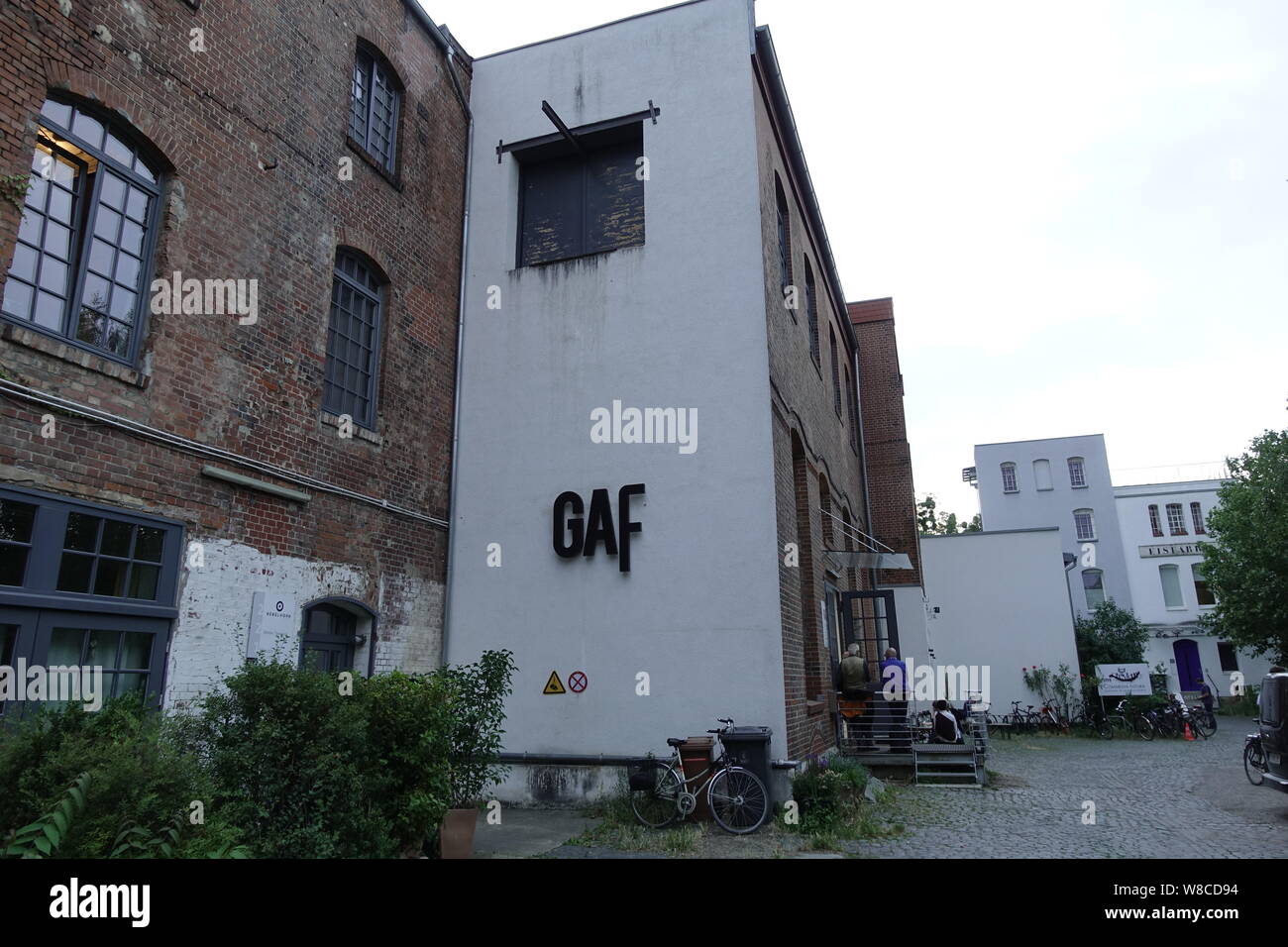 Fotoausstellung,, Bergwelten,, vom Peter Mathis in der GaF.Hannover. Stockfoto