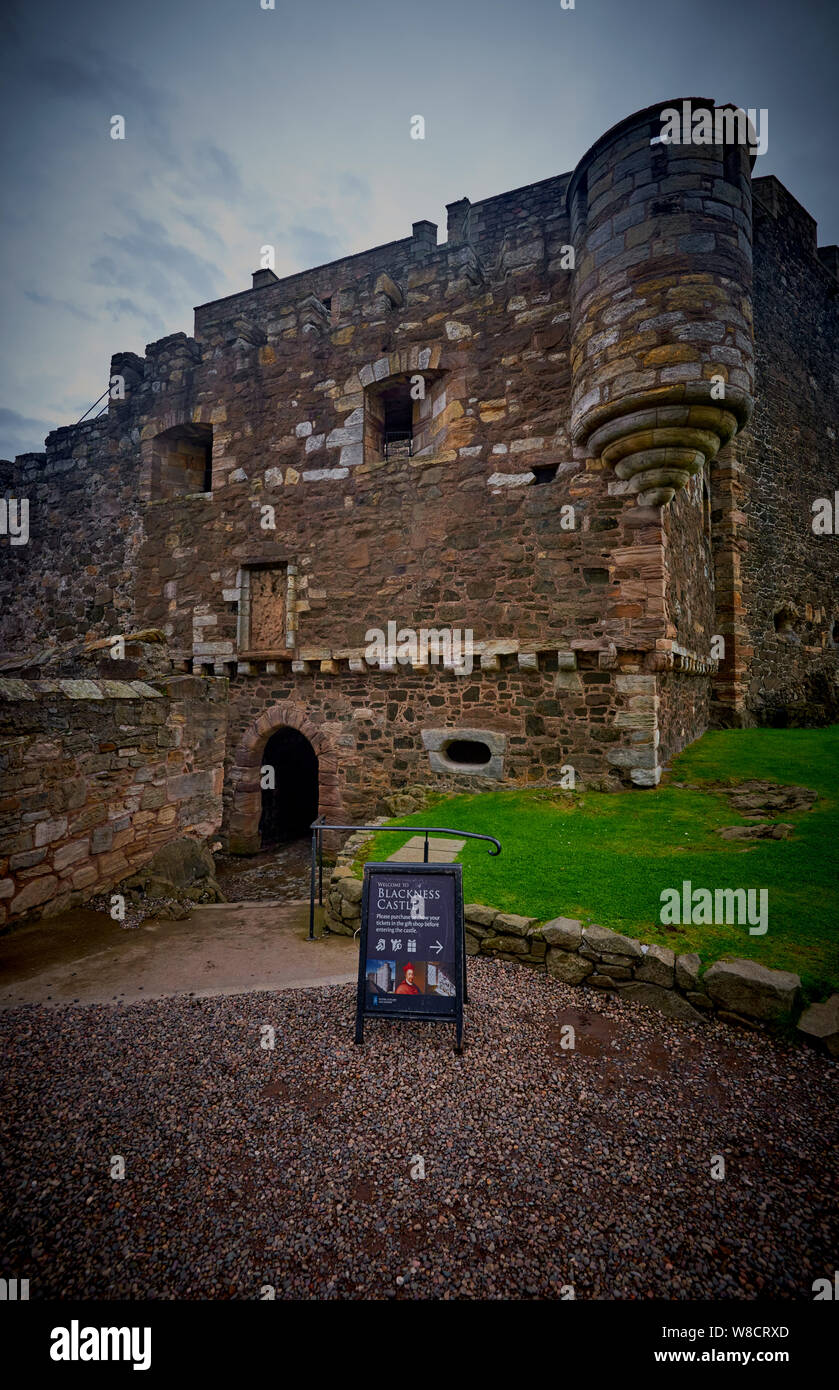 Blackness Castle (KLB) Stockfoto