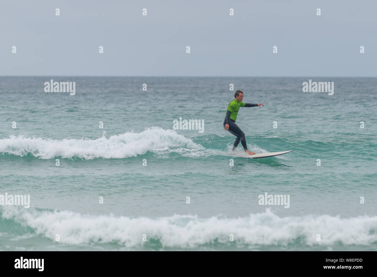 Boardmasters Surf Wettbewerb 2019 Stockfoto