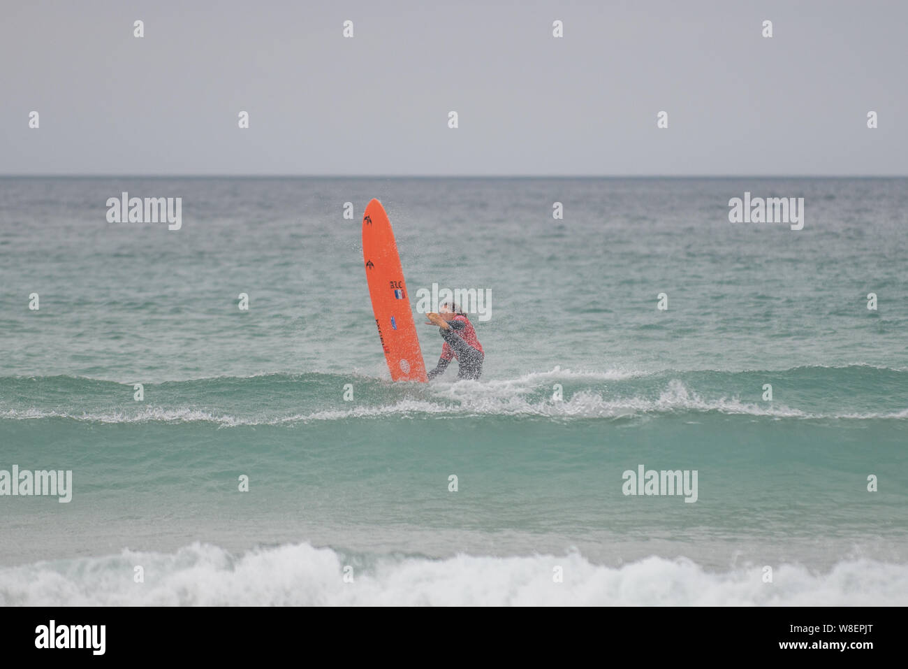 Boardmasters Surf Wettbewerb 2019 Stockfoto