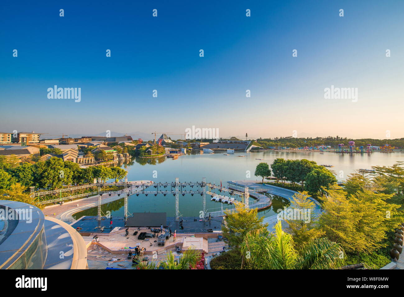 Blick auf die Küste der Freude in Shenzhen, der südchinesischen Provinz Guangdong, 29. Dezember 2014. Stockfoto