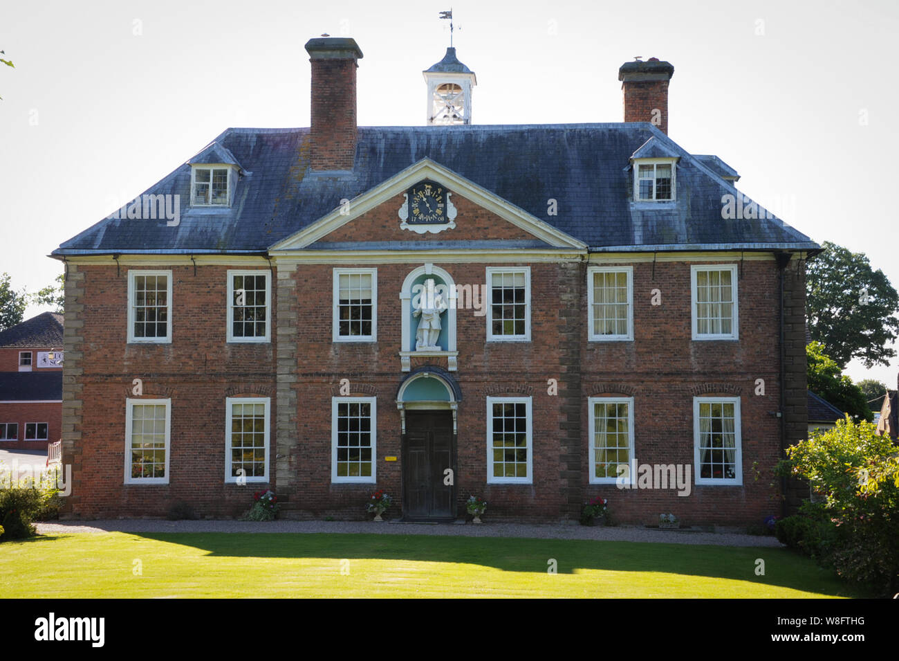 Lucton School, unabhängiges Internat, in der Nähe von Leominster. Stockfoto