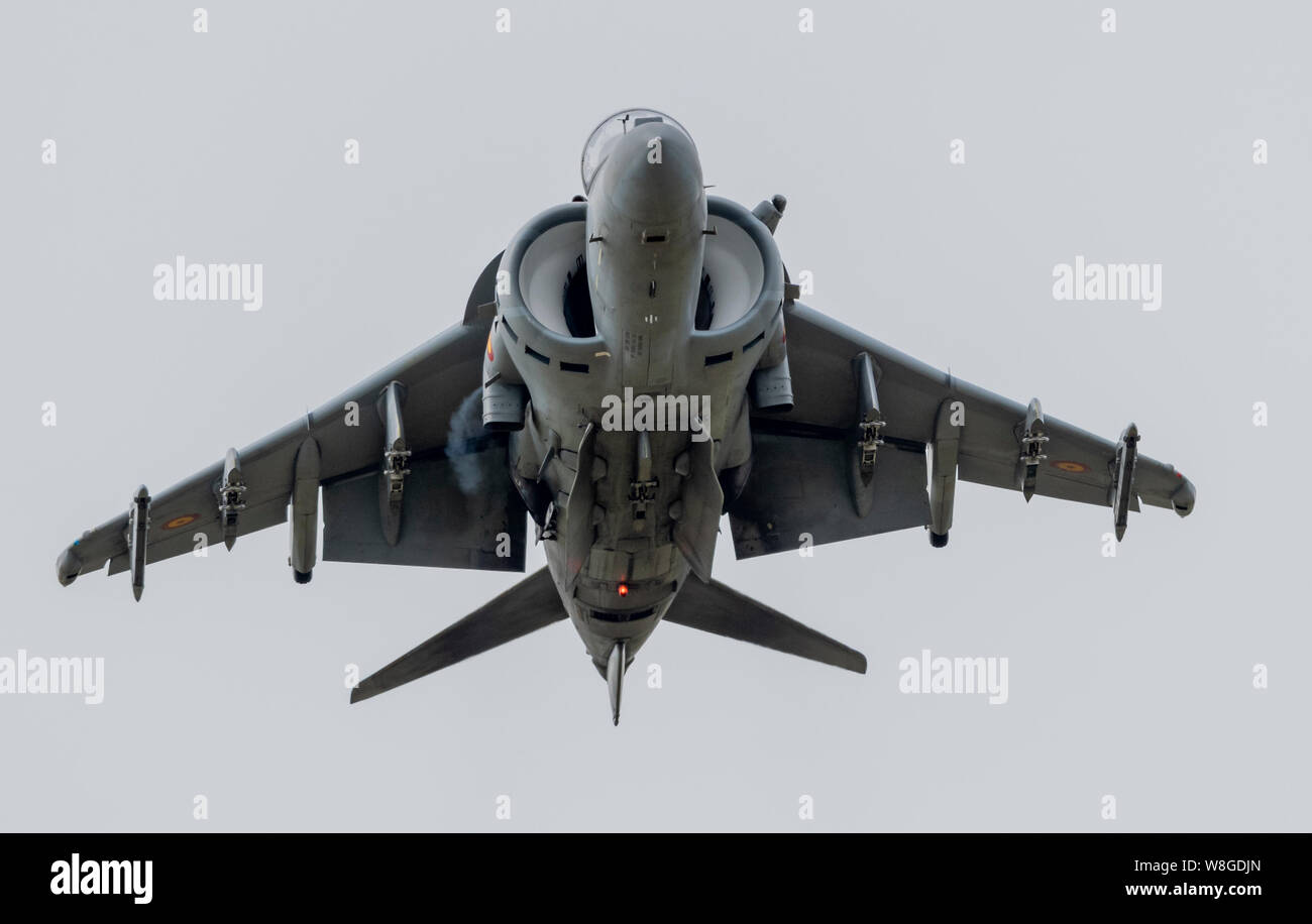 Spanisch EAV-8B Harrier IIs an der Royal International Air Tattoo 2019 Stockfoto