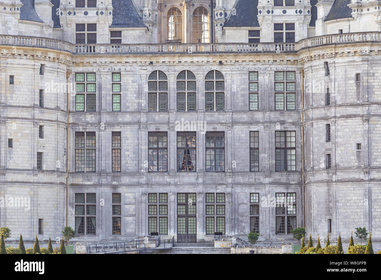 Das Schloss von Chambord in Frankreich. Eine der am meisten recognizble