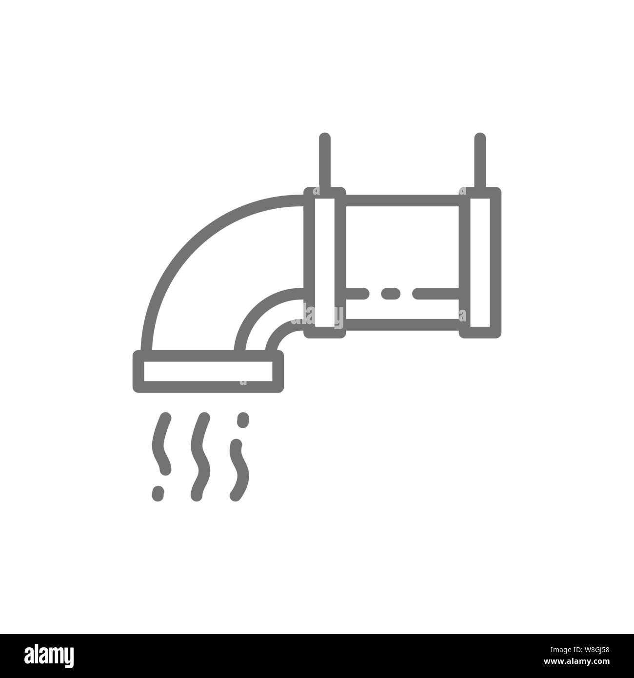 Abflussdüse Für Klimaanlage - Korrosionsbeständiger Ablass Ellenbogen