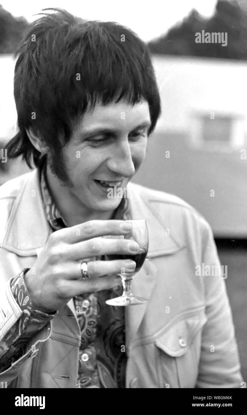 Die WHO Bassist John Entwistle 1967 Stockfoto