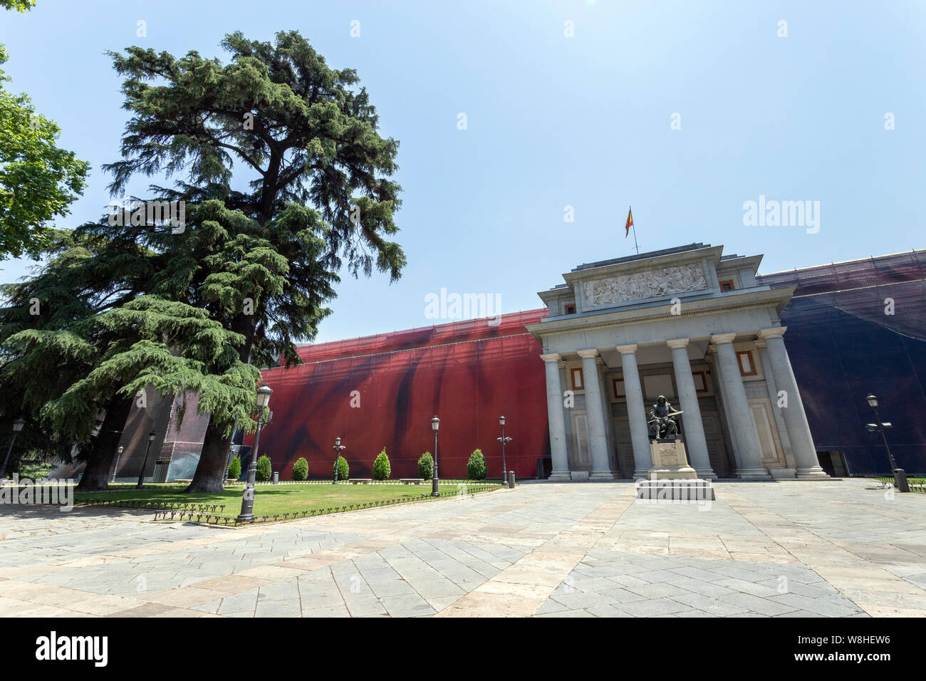 Prado Museum in Madrid, Spanien. Stockfoto
