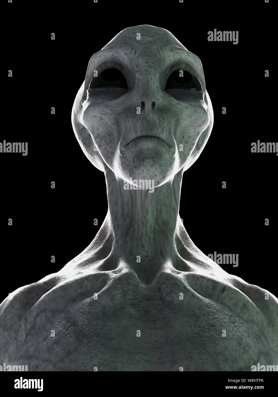 Alien, Computer-Abbildung. Stockfoto