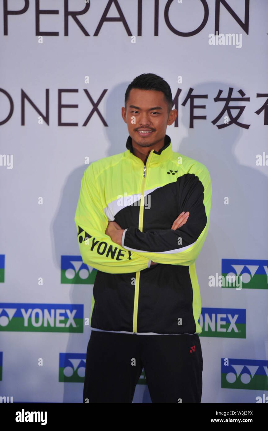 Chinese Badminton Player Lin Dan Stockfotos Und Bilder Kaufen Alamy