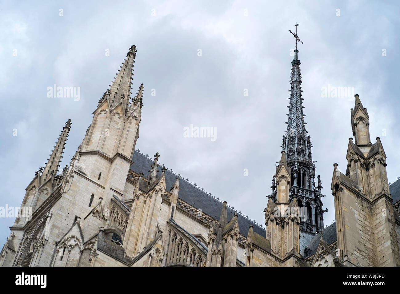 Kathedrale von Amiens: Dach anzeigen Stockfoto