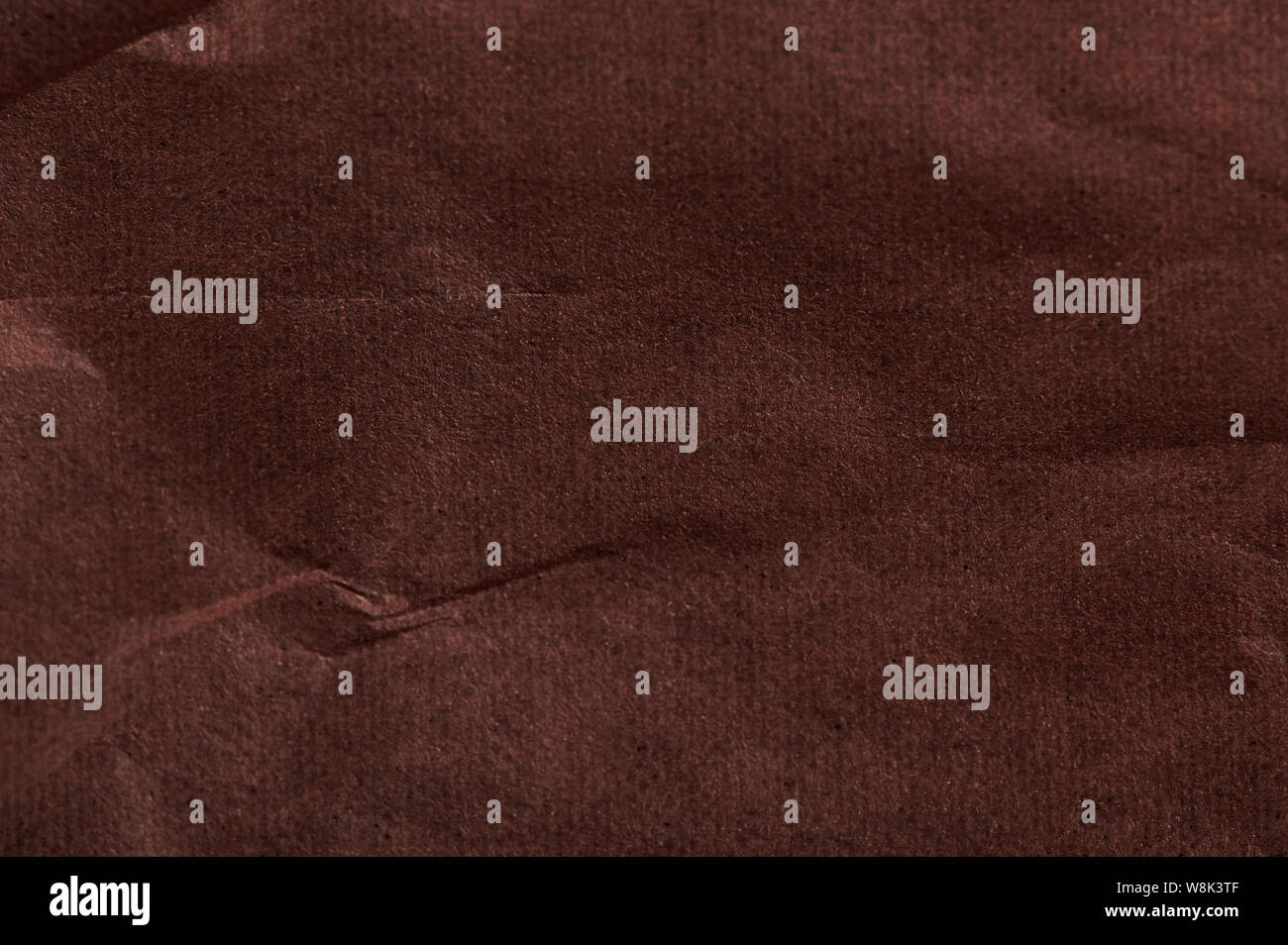 Braunes Papier Textur Makro Nahaufnahme Stockfoto