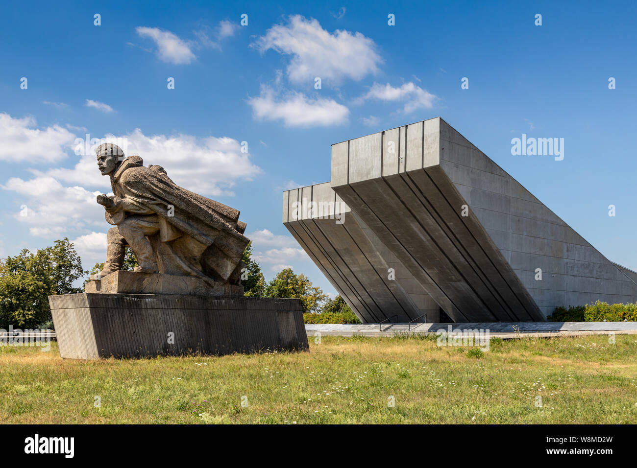 Národní památník II. světové války, Hrabyně, Moravskoslezský kraj, Slezsko, Ceska Republika/National Monument, Weltkrieg II, Hrabyne, Mähren, Opava Stockfoto