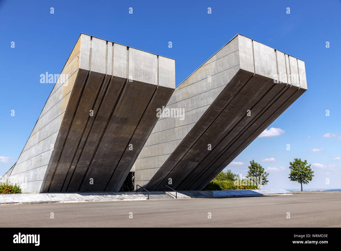 Národní památník II. světové války, Hrabyně, Moravskoslezský kraj, Slezsko, Ceska Republika/National Monument, Weltkrieg II, Hrabyne, Mähren, Opava Stockfoto