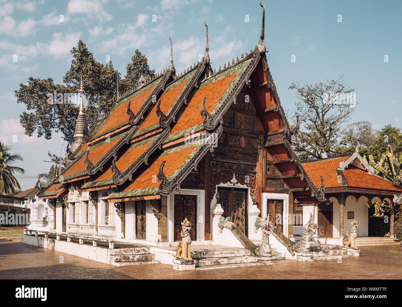 Wat Pratu Pong Tempel in Lampang, Nordthailand Stockfoto