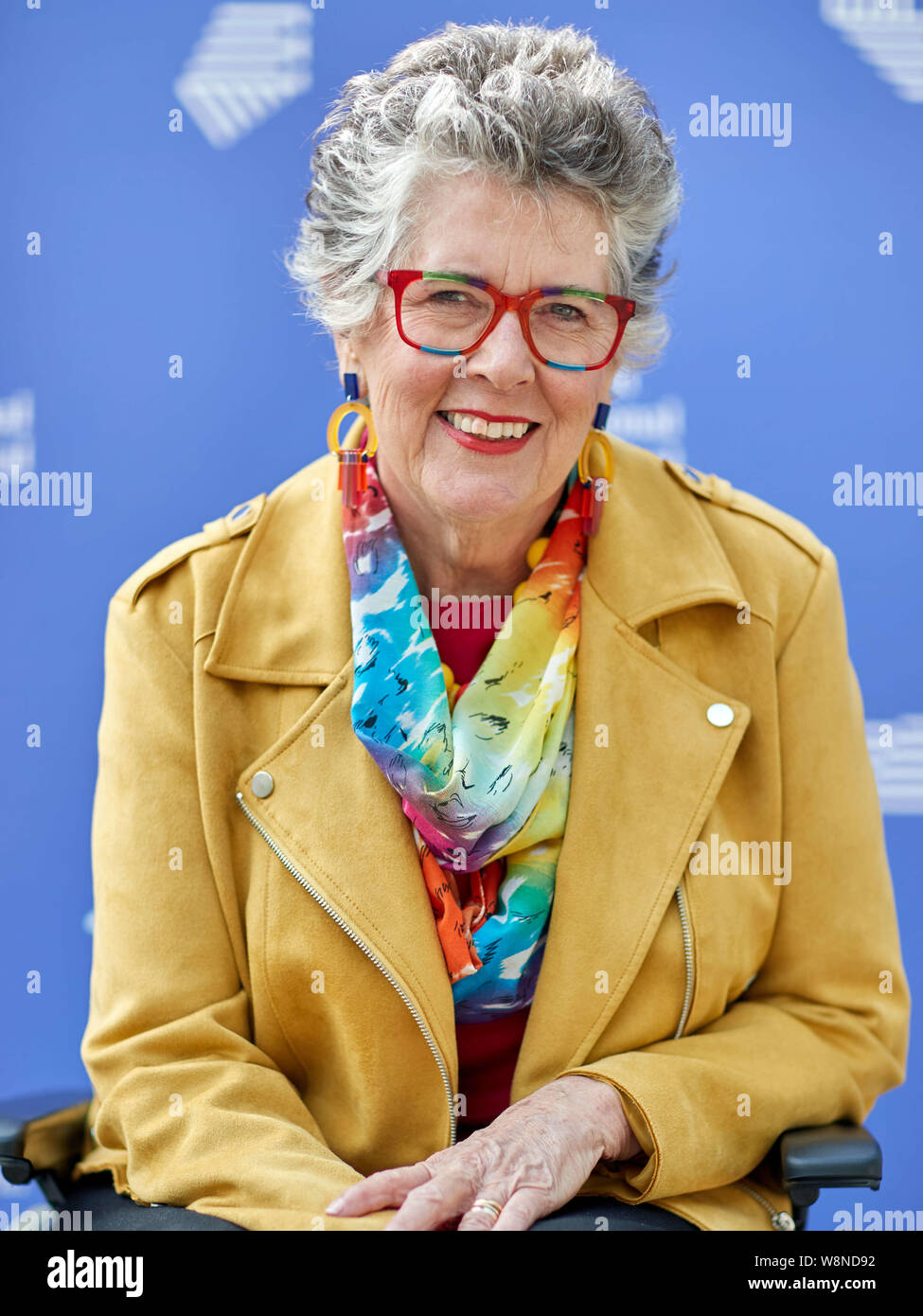 Edinburgh, Schottland, Vereinigtes Königreich, 10. August 2019. Edinburgh International Book Festival. Foto: Prue Leith. Kredit Andrew Eaton/Alamy Stockfoto