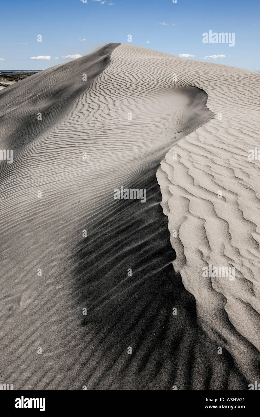 WA 17214-00-.. WASHINGTON - Sanddüne in der Hanford Reach National Monument. Stockfoto