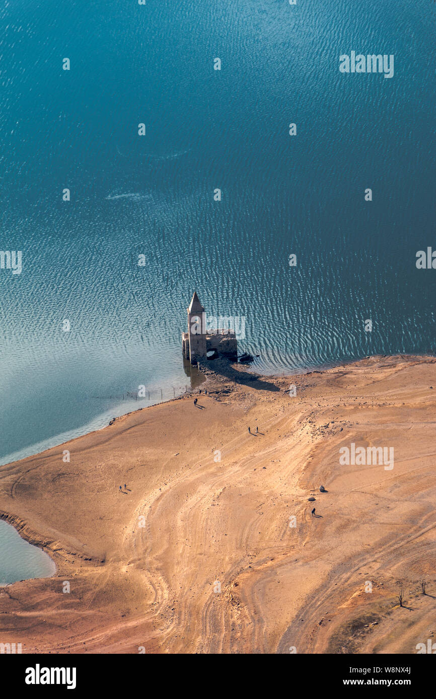 Pantà de sau Stockfoto