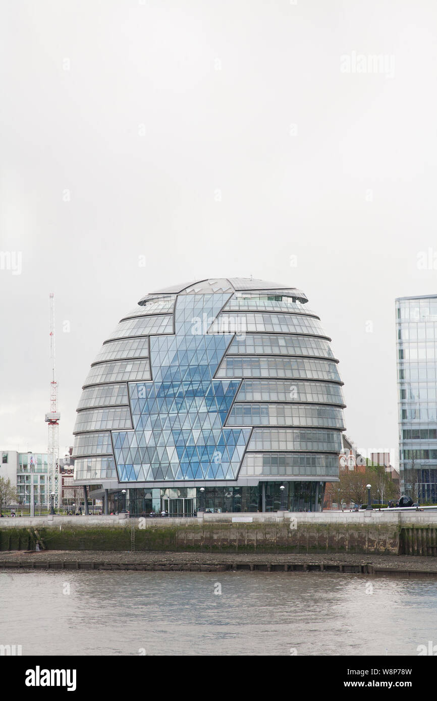 London Gebäude aus Glas Stockfoto