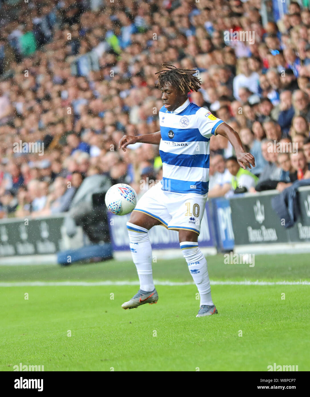 Bild Shibu PremanAHPIX LTD, Fußball, Sky Bet Meisterschaft, Queens Park Rangers v Huddersfield Town, Loftus Road, London, UK, 10.08.19, 15:00 K.O QPR Stockfoto