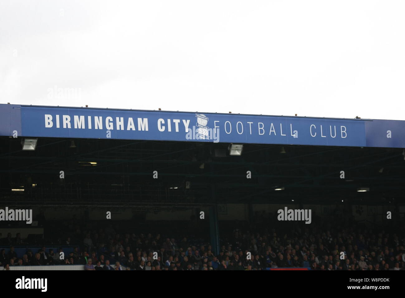 Birmingham, West Midlands, UK. 10 August, 2019. St Andrews Stadion während der Meisterschaft Befestigung zwischen Birmingham und Bristol City in der EFL-Meisterschaft. Stockfoto
