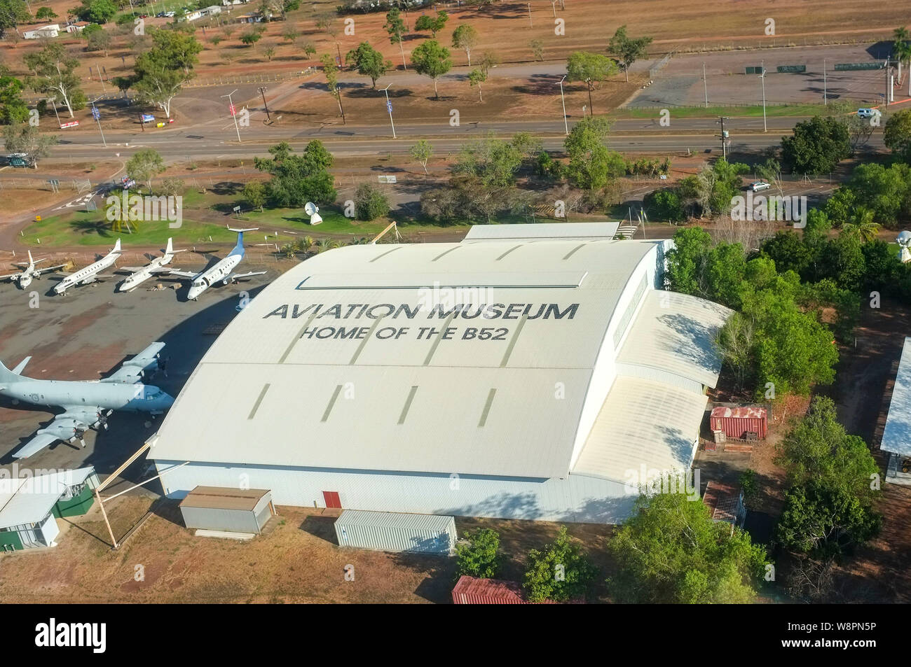 Das Aviation Museum, in Darwin, Northern Territory, Australien. Stockfoto