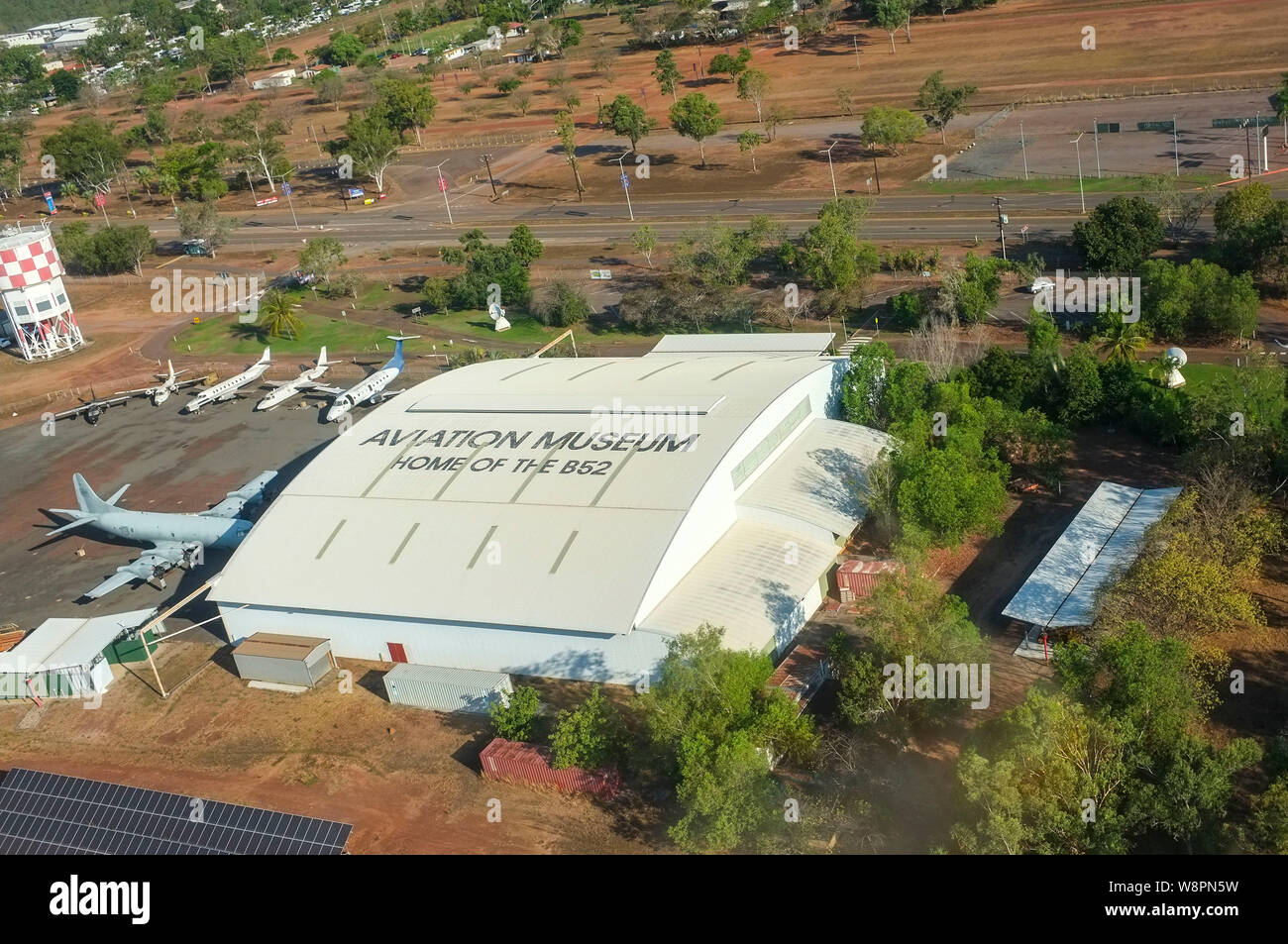 Das Aviation Museum, in Darwin, Northern Territory, Australien. Stockfoto