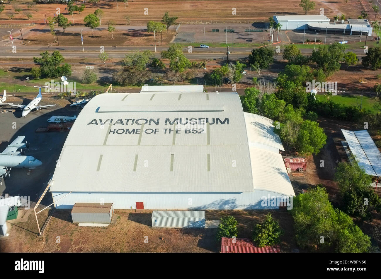 Das Aviation Museum, in Darwin, Northern Territory, Australien. Stockfoto
