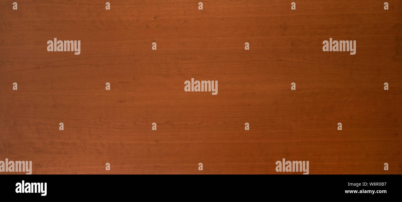 Rot braun Holz- Panel Hintergrund Textur mit diffusen Holzmaserung Muster für Tischlerei, Einrichtung und Gebäude Stockfoto
