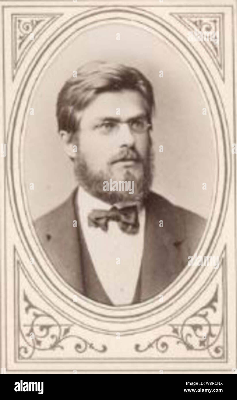 Carl Rabl (2. Mai in Wels, Österreich 1853 - 24. Dezember 1917 in Leipzig, Deutschland Stockfoto