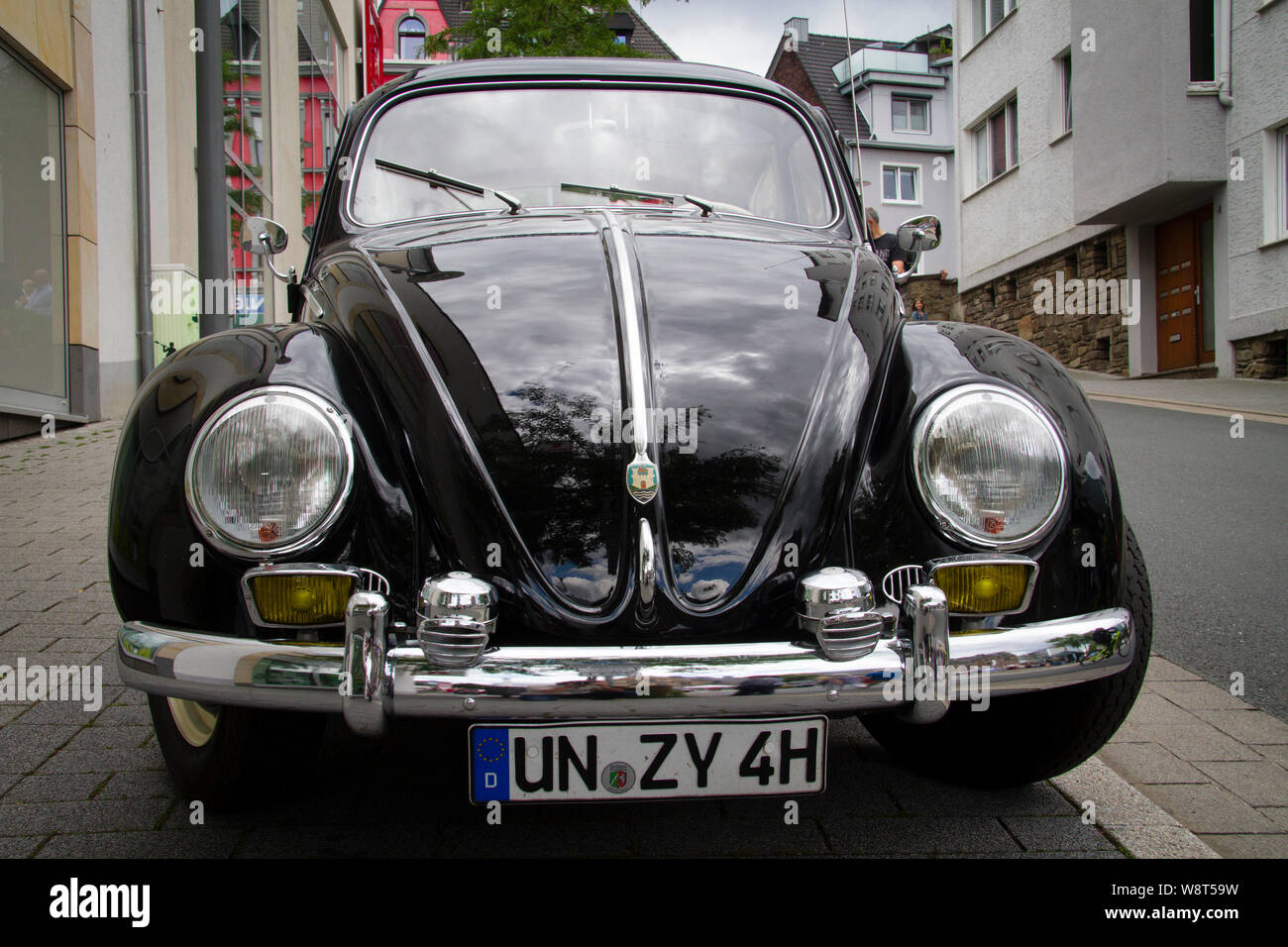 Volkswagen VW Käfer aus den 60s, Deutschland. Volkswagen VW Kaefer aus den 60er Jahren, Deutschland. Stockfoto