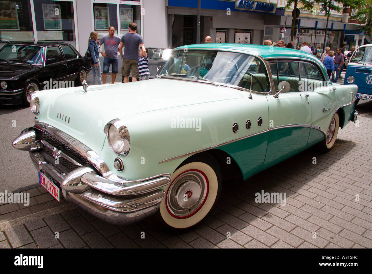 1955 Buick Special, Deutschland. 1955 er Buick Special, Deutschland. Stockfoto