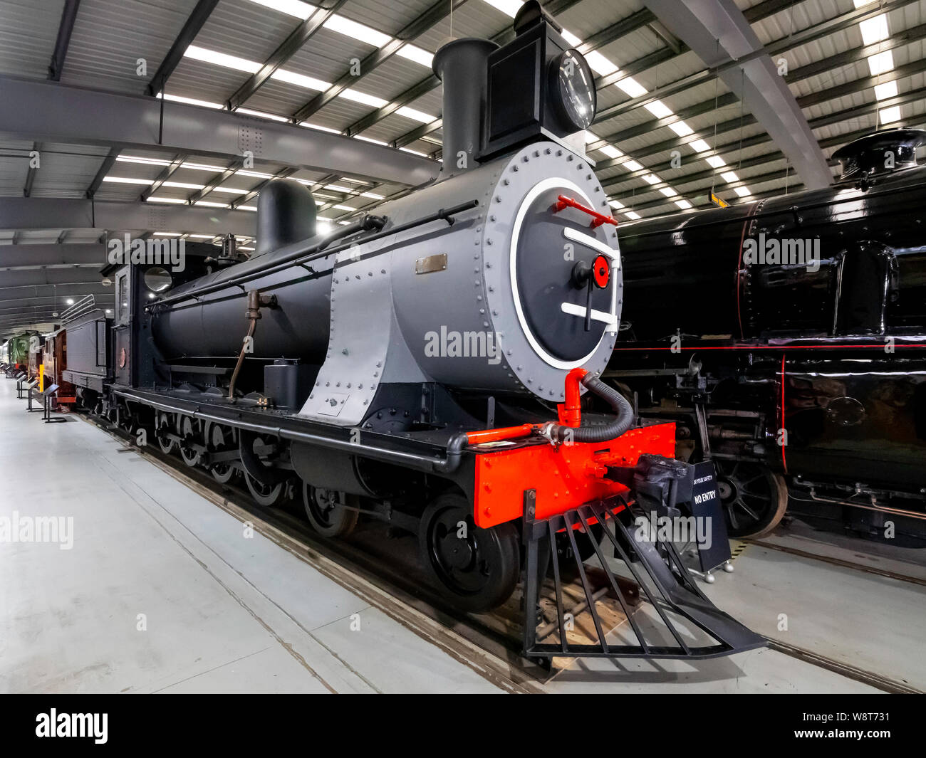 Ex Südafrikanischen Eisenbahnen Dampflok Motornummer 390 Fortbewegung National Railway Museum Shildon Stockfoto