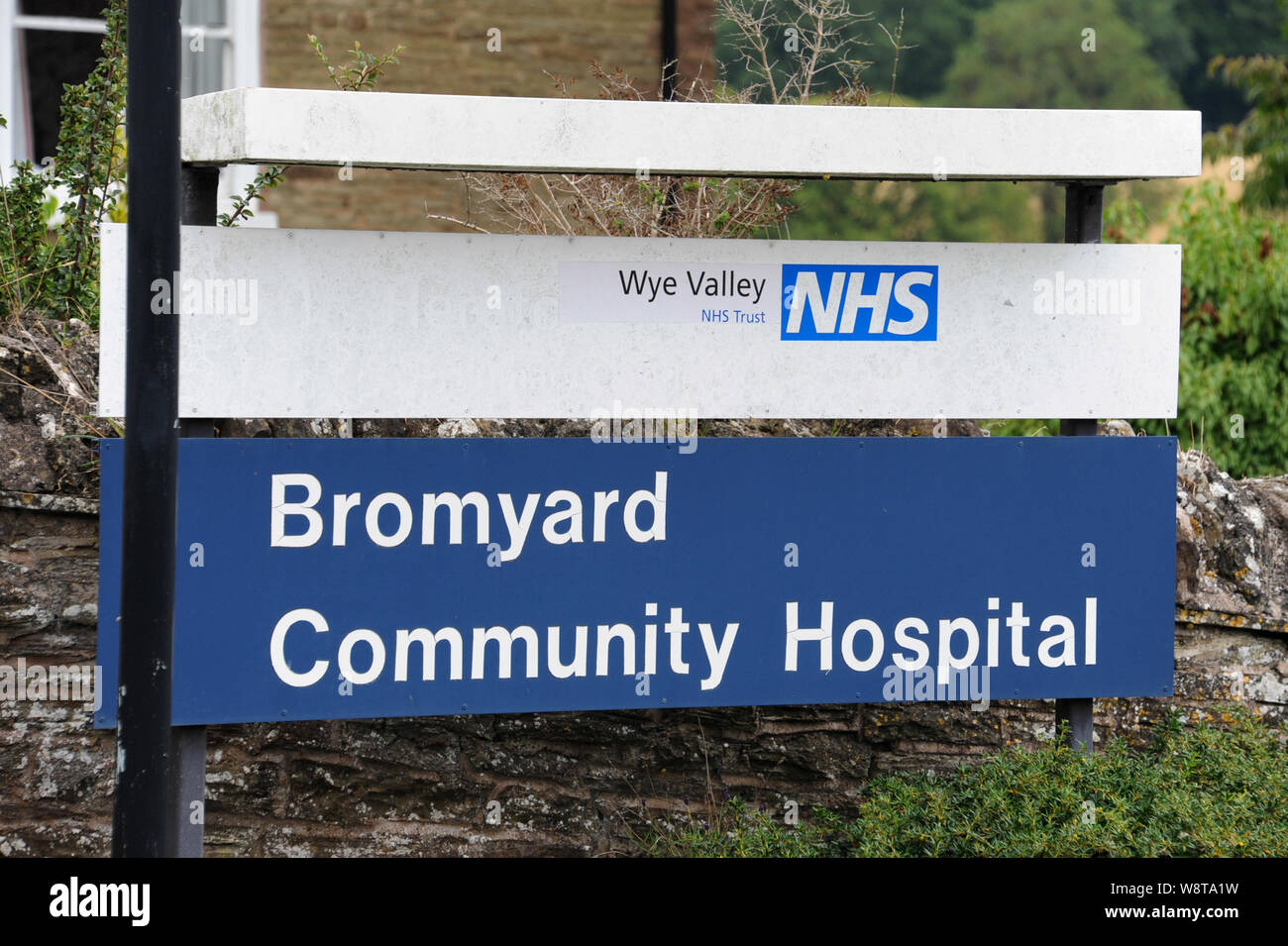 Bromyard Community Hospital, Tower Hill, Bromyard. Stockfoto