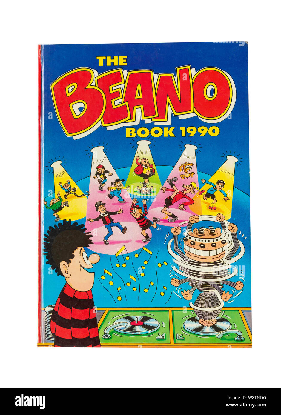 Die beano Buch 1990, Greater London, England, Vereinigtes Königreich Stockfoto