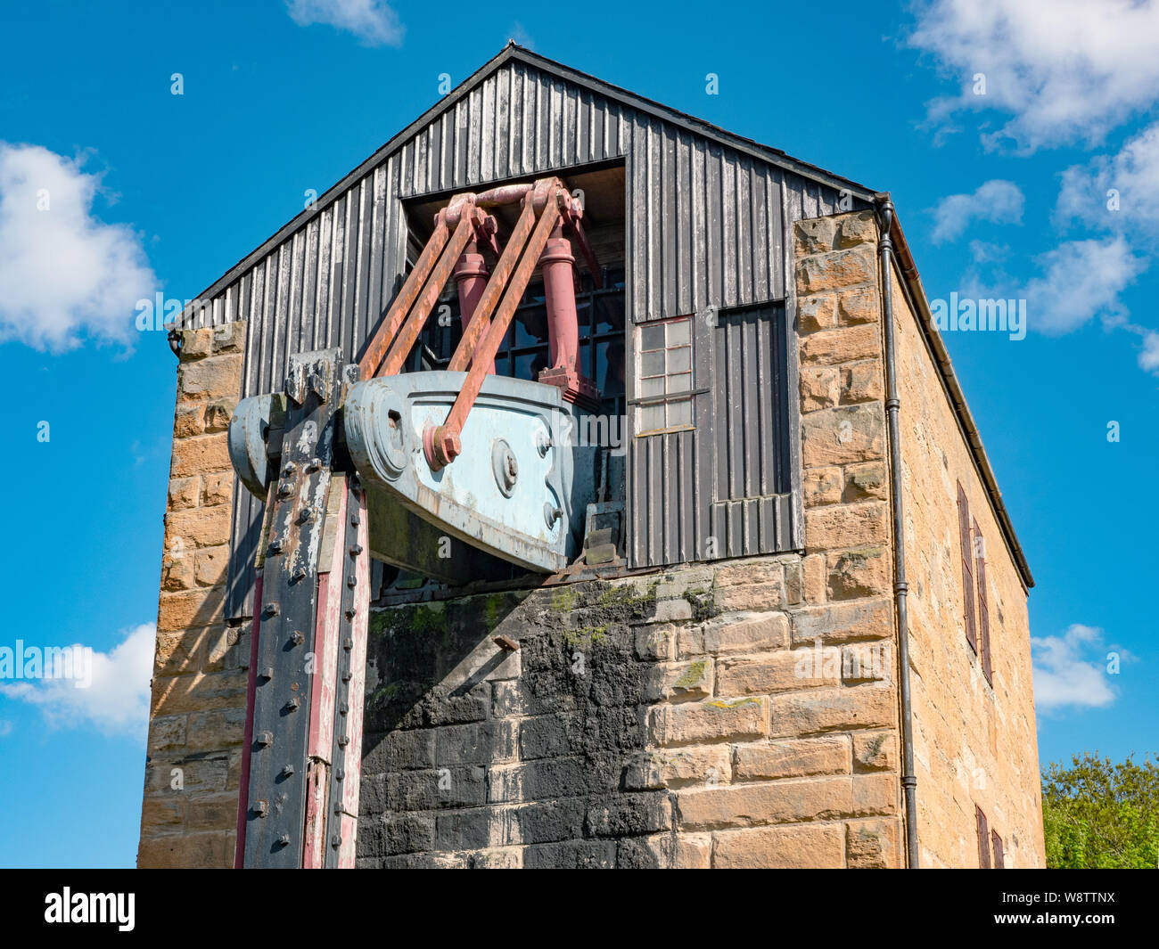 Prestongrange Museum, ein Industrial Heritage Museum in Prestongrange zwischen Musselburgh und Prestonpans, East Lothian, Schottland, Großbritannien. Stockfoto