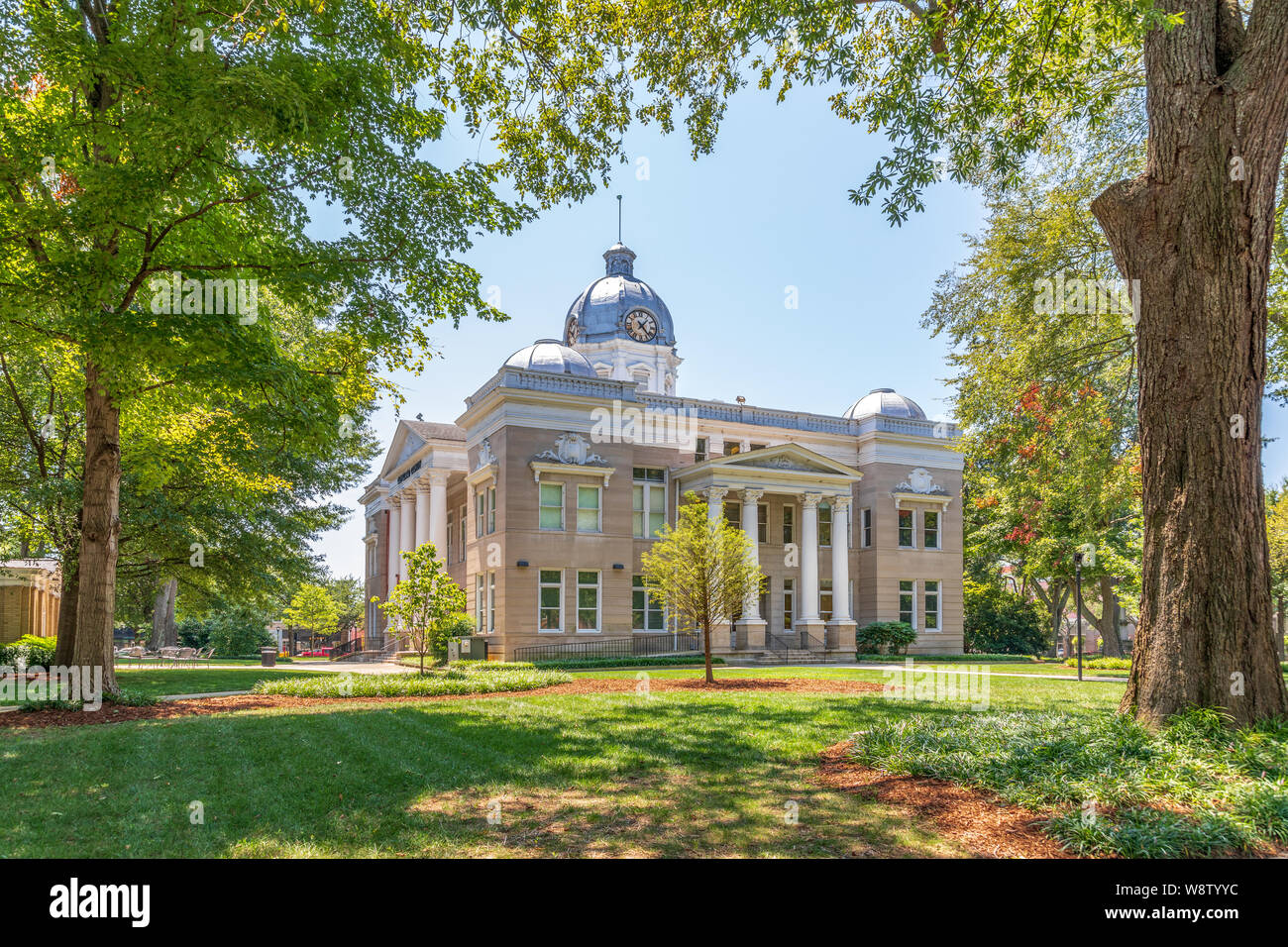 SHELBY, NC, USA - 9. August 2019: Stockfoto