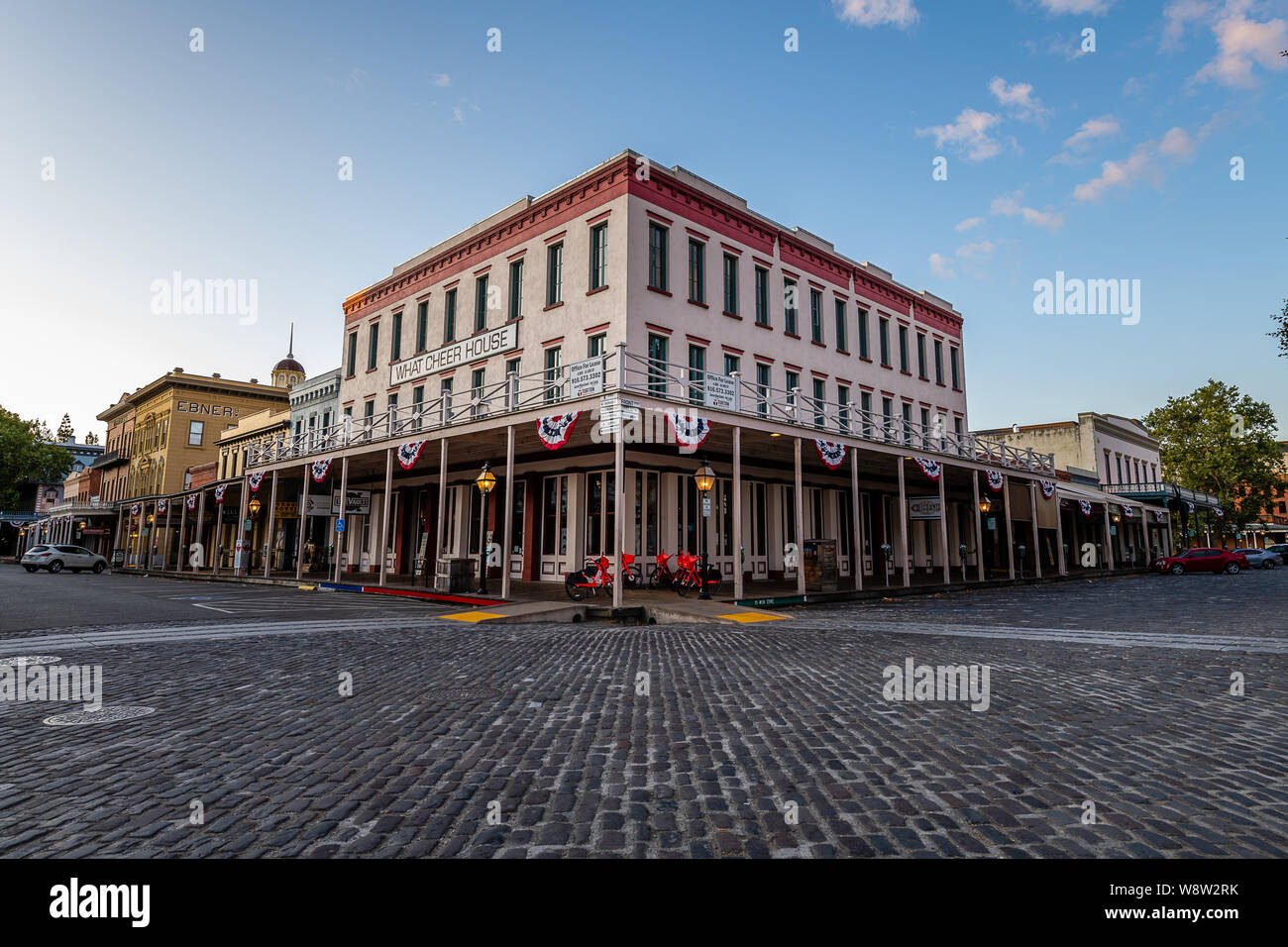 Altstadt-Sacramento Stockfoto