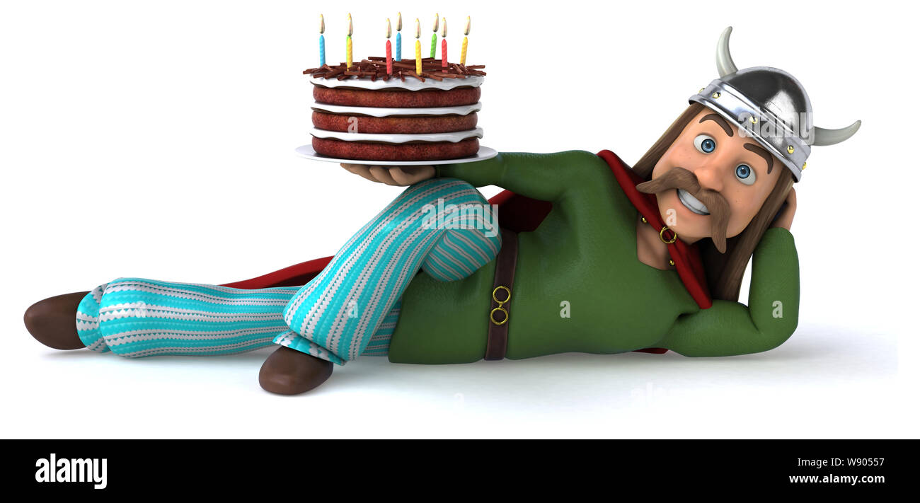 Spaß Gaul - 3D-Darstellung Stockfoto