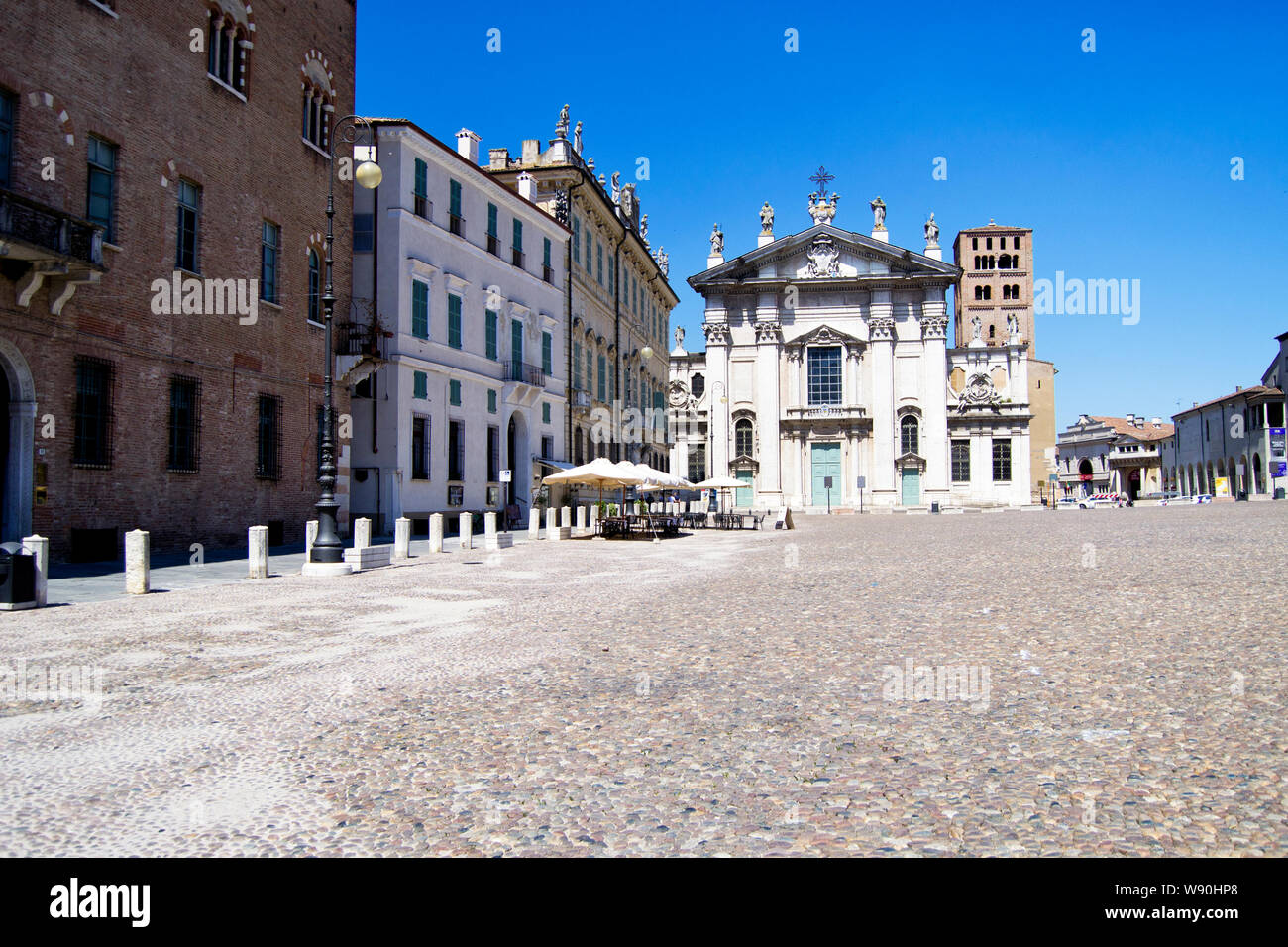 Mantova. Hauptstadt der Renaissance Herrschaft der Familie Gonzaga, in Norditalien Stockfoto