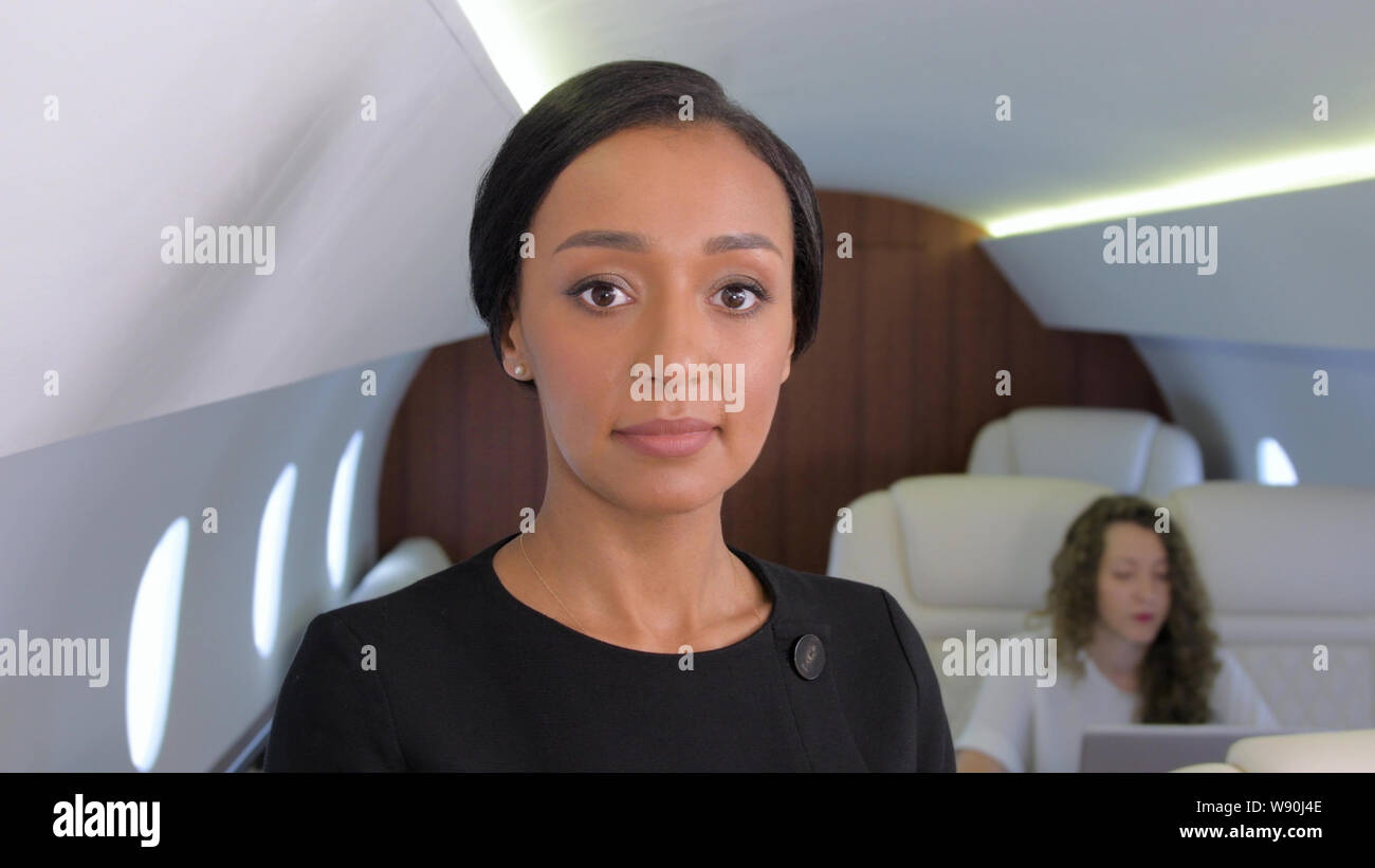 Business Jet reisen. Stockfoto