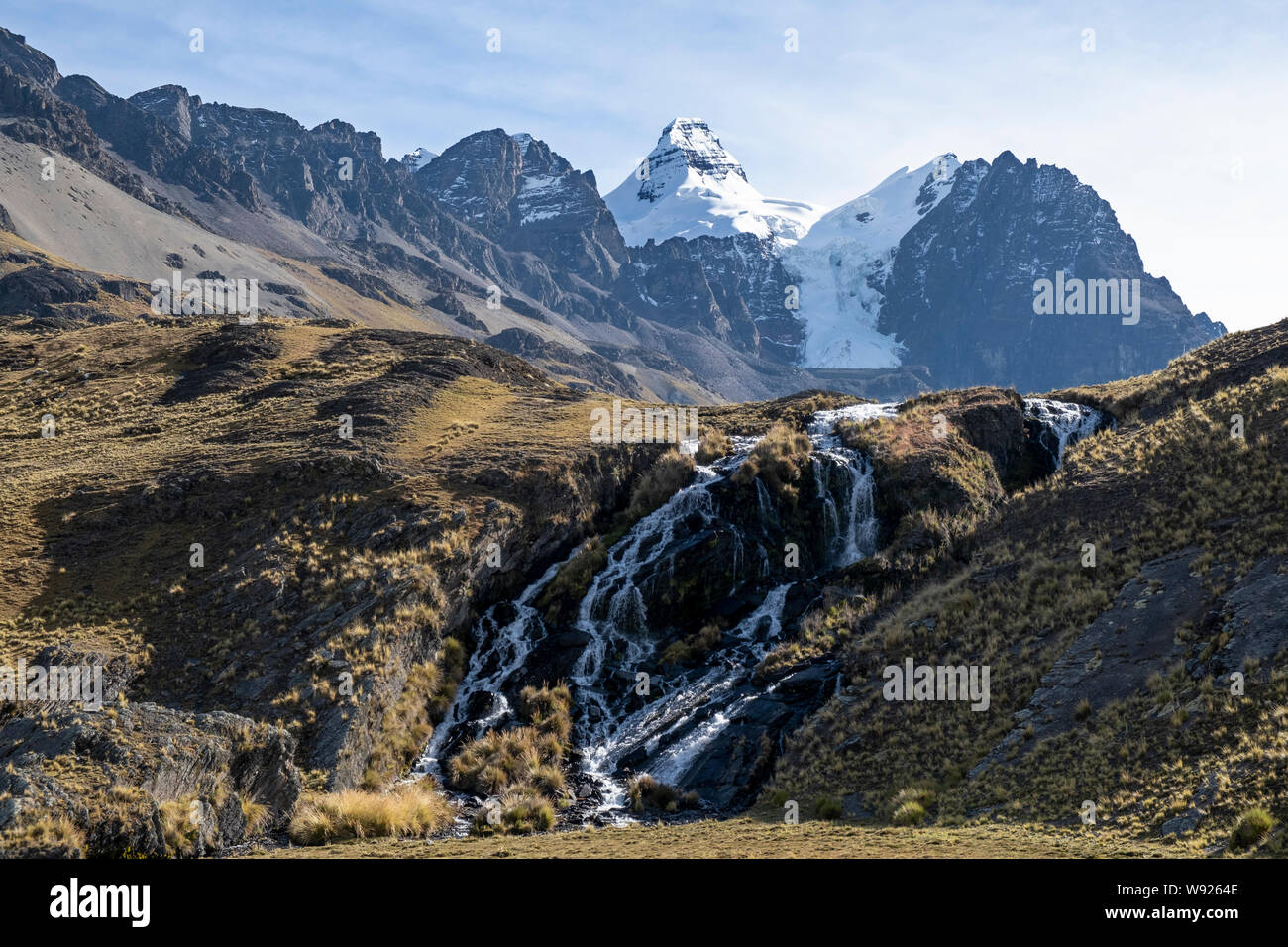 Ansicht des Condoriri, Bolivien Stockfoto