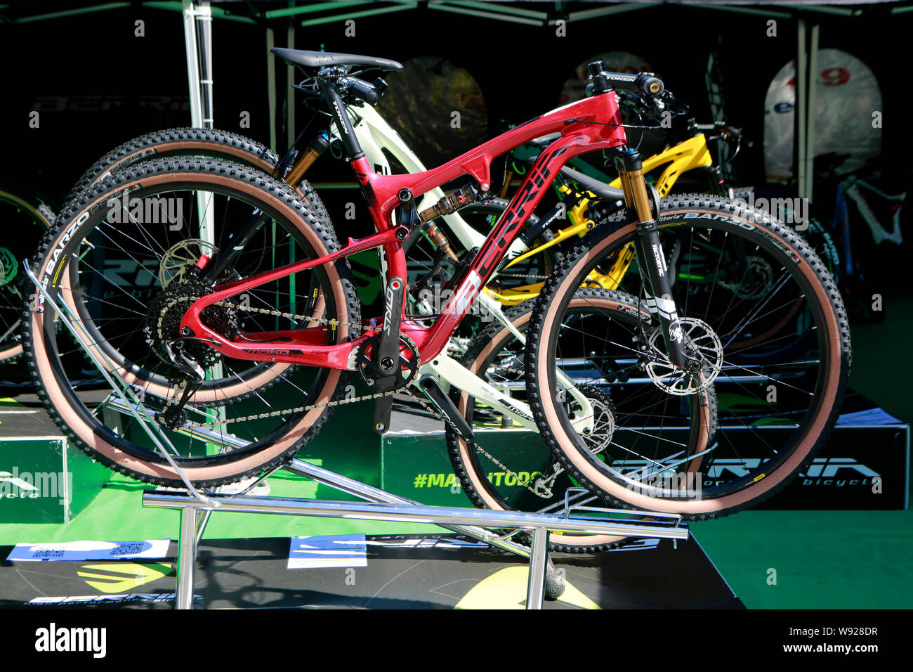 Sea Otter Europa2019 Bike Show in Girona, Spanien Stockfoto