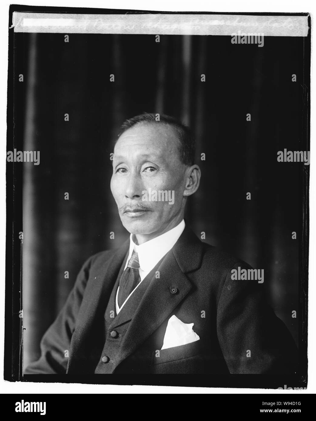 Admil. Baron Temosaburo Kato Stockfoto