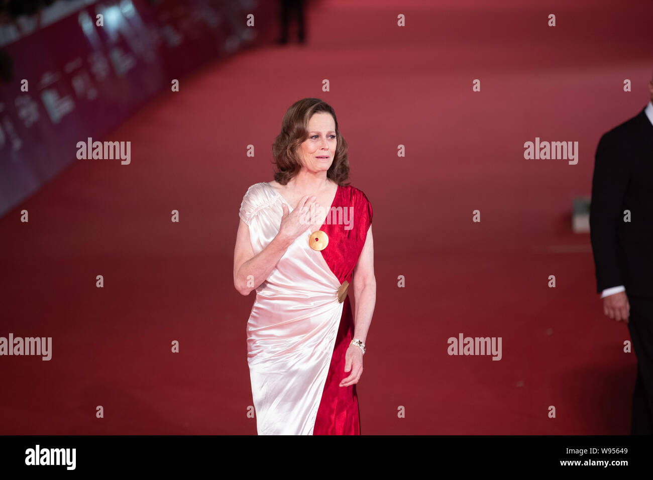 Sigourney Weaver beachtet bei Rome Film Festival Stockfoto